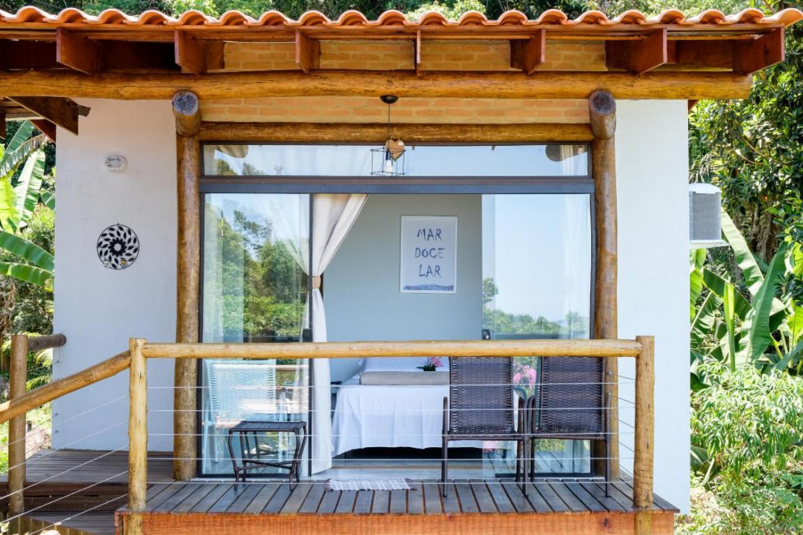 Haleiwa Chales E Suites - A Guest House Do Prumirim أوباتوبا المظهر الخارجي الصورة